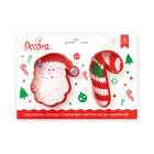 Set 2 TAGLIAPASTA NATALE natalizi - per creare fantastici biscotti o dolci