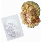 Stampo in plastica per maschera in cioccolato - carnevale veneziana 135x175x40mm