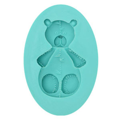Stampo in Silicone ORSO orsetto - per decorazioni in pasta di zucchero, gesso ecc.