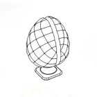 Stampo Uovo Cioccolato Imbottitura in polietilene Forma Uova Pasqua 320gr