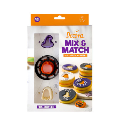 Tagliapasta Mix and Match HALLOWEEN per realizzare biscotti ad occhio di bue