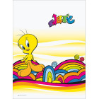 Tovaglia piegata TWEETY Cutie Pop  in carta 120x180cm - compleanno festa bambini