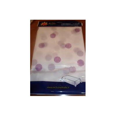 TOVAGLIA in TNT fantasia POIS LILLA - 240 x 140cm - tessuto non tessuto