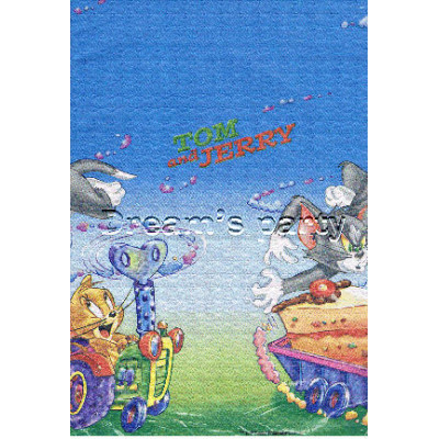 TOVAGLIA TOM & JERRY PLA PARTY  120X180