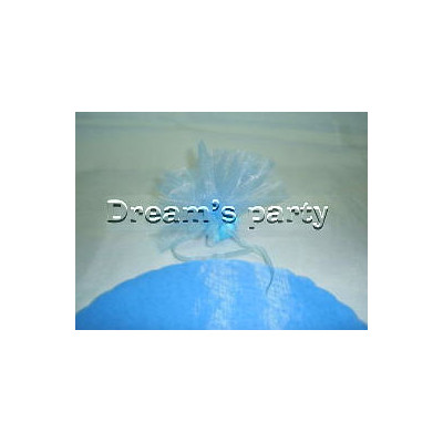 VELO FATA SMERLATO CELESTE