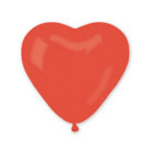 100 PALLONE CUORE LATTICE ROSSO 7 POLLICI