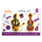 2 Tagliapasta MUSICA chiave di violino - taglia biscotti Dolci, Torte
