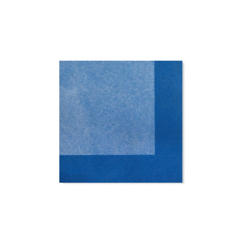 20 TOVAGLIOLI in carta - Bicolor Celeste Blu - addobbo decoro tavola