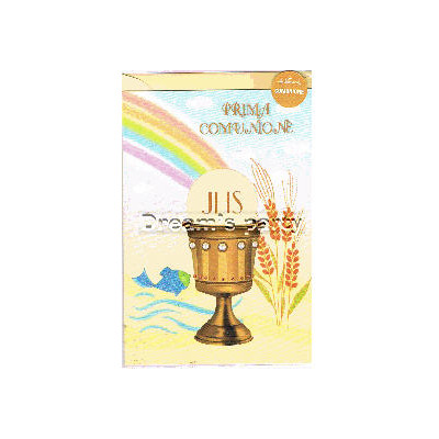 BIGLIETTO COMUNIONE POP UP