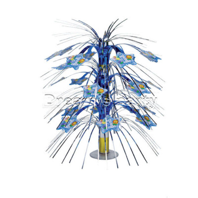 CENTROTAVOLA CASCATA 1° COMPLEANNO CELESTE