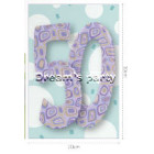 CIALDA 50 ANNI "D" 20X30 CM