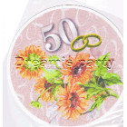 CIALDA 50 ANNI NOZZE A D.21CM