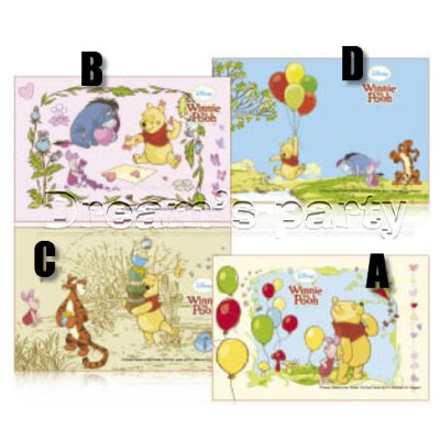 CIALDA WINNIE THE POOH "C" 20X30 CM