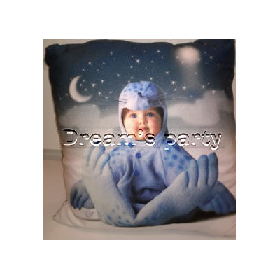 CUSCINO TOM ARMA BAMBINO CELESTE