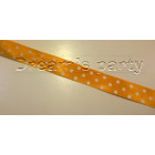 DOPPIO RASO POIS ARANCIO 16MM