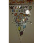 FESTONE BANDIERINE  PVC HAPPY BIRTHDAY 3 MT