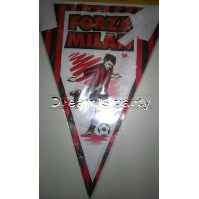FESTONE BANDIERINE FORZA MILAN 3,6MT