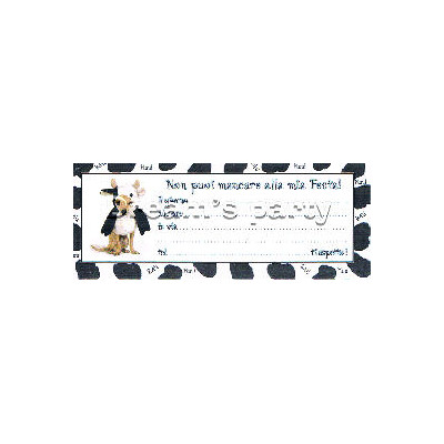 INVITO CANE TRAVESTITO MUCCA PZ 12 CM 18X7