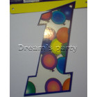 NUMERO FANTASIA "1" CM 20