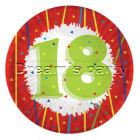 PIATTO 18 ANNI FAN D. 24CM PZ 10