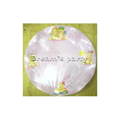 PIATTO ORSETTO ROSA D. 24 PZ 10