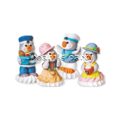 PINGUINI ZUCCHERO VESTITI ASSORTITI