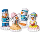 PINGUINI ZUCCHERO VESTITI ASSORTITI