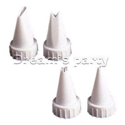 SET 4 BECCHI PER TUBETTO GHIACCIA WILTON