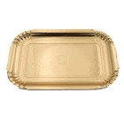 Vassoio in cartone da pasticcini ORO N 2 15 X 21 cm