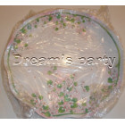 VASSOIO TONDO D.40 JASMINE ROSA 2PZ