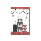 Biglietto d'auguri NATALIZIO Pacchi Regalo Natale capodanno nuovo anno augurale