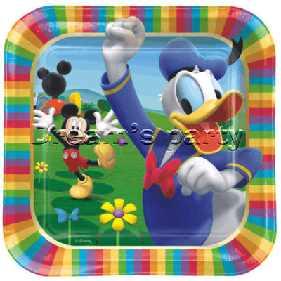 PATTO MICKEY COLOURS QUADRATO 23X23 CM PZ 8