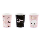 Bicchieri di carta  Boo! HAPPY HALLOWEEN -  3 modelli assortito MONOUSO