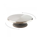 Piatto Girevole professionale in alluminio per dolci diametro 31 cm