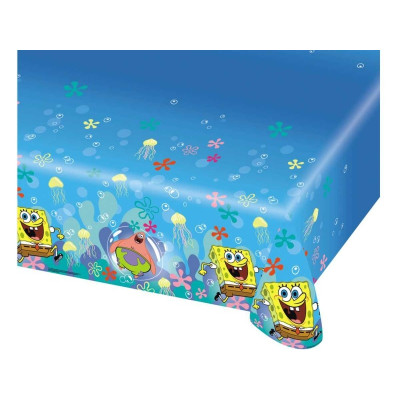 Tovaglia SPONGEBOB decoro Tavolo - in plastica monouso 120 x 180cm