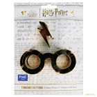 Kit 2 Tagliapasta OCCHIALI e CICATRICE HARRY POTTER grande per biscotti e fondente - per realizzare e decorare biscoti torte e 