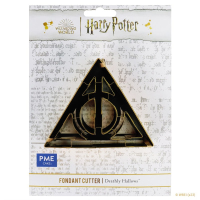 Tagliapasta DEATHLY HALLOWS - Harry Potter per biscotti e fondente - per realizzare e decorare biscoti torte e dolci