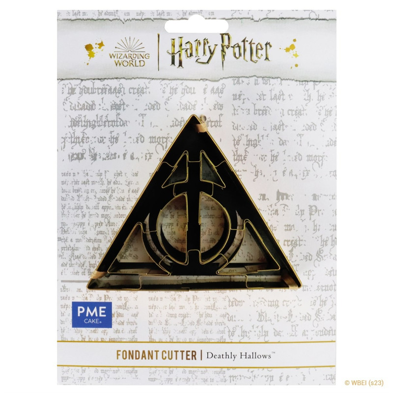 Tagliapasta DEATHLY HALLOWS - Harry Potter per biscotti e fondente - per realizzare e decorare biscoti torte e dolci
