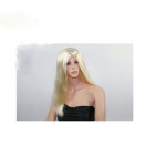 Parrucca lunga liscia bionda