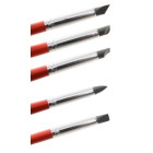 Set 5 Pennelli professionali in silicone per modelling - cake design - pasta di zucchero