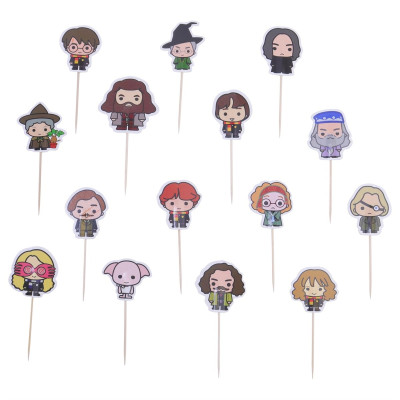 15 Picks HARRY POTTER per torta e cup cake Personaggi iconici
