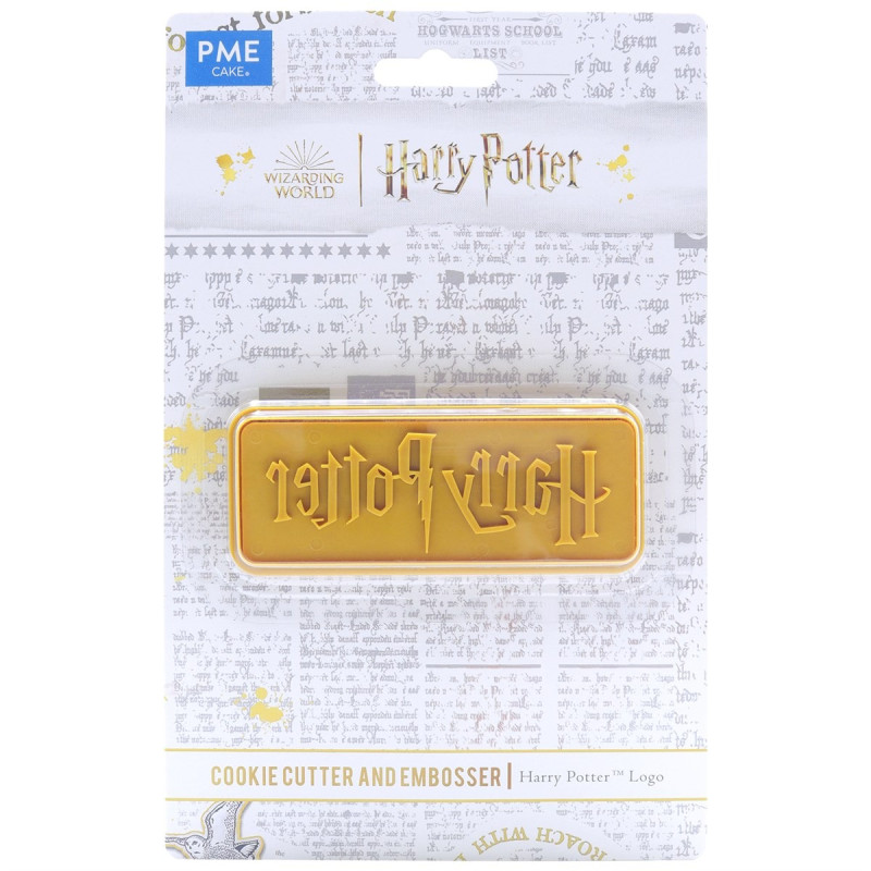 Tagliapasta LOGO - Harry Potter per biscotti e fondente - per realizzare e decorare biscoti torte e dolci