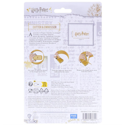 Tagliapasta LOGO - Harry Potter per biscotti e fondente - per realizzare e decorare biscoti torte e dolci