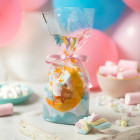 20 Buste Porta Caramelle Biscotti cake pops - bustine con disegno Orsetto su luna