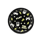 Kit 36 pz Coordinato tavola GAMEPADS videogiochi feste bambini - piatti bicchieri tovaglioli