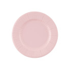 kit 40pz - Coordinato MONOCOLORE ROSA GERANIO tavola festa COMPOSTABILE - piatti, bicchieri tovaglioli