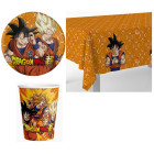 Coordinato Festa DRAGONBALL - Piatti Bicchieri Tovaglia