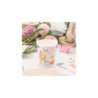 Coordinato feste tavola PRETTY FOREST piatti bicchieri tovaglioli 32 pz