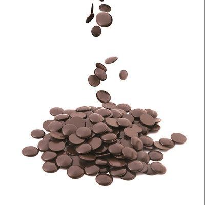 Cioccolato LATTE per Dolci - Dischi marrone da sciogliere - 200g -