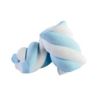 Marshmallow etruso TRECCIA bianco azzurro 1000 gr